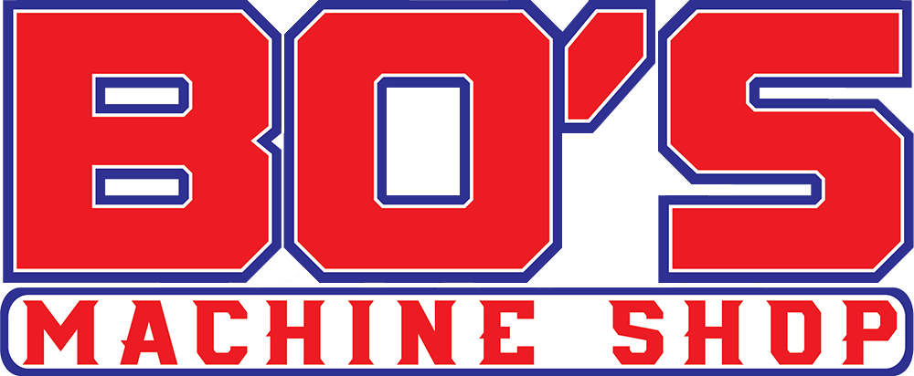Bo's Machine Shop Logo - Minimal - Small - No Pistons